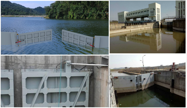 船閘人字門(mén)